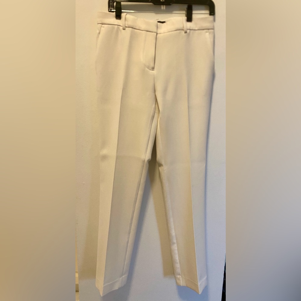 Ann Taylor trousers winter white size 4 - worn once